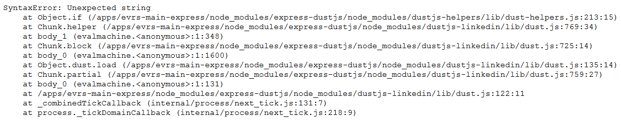 Js syntaxerror